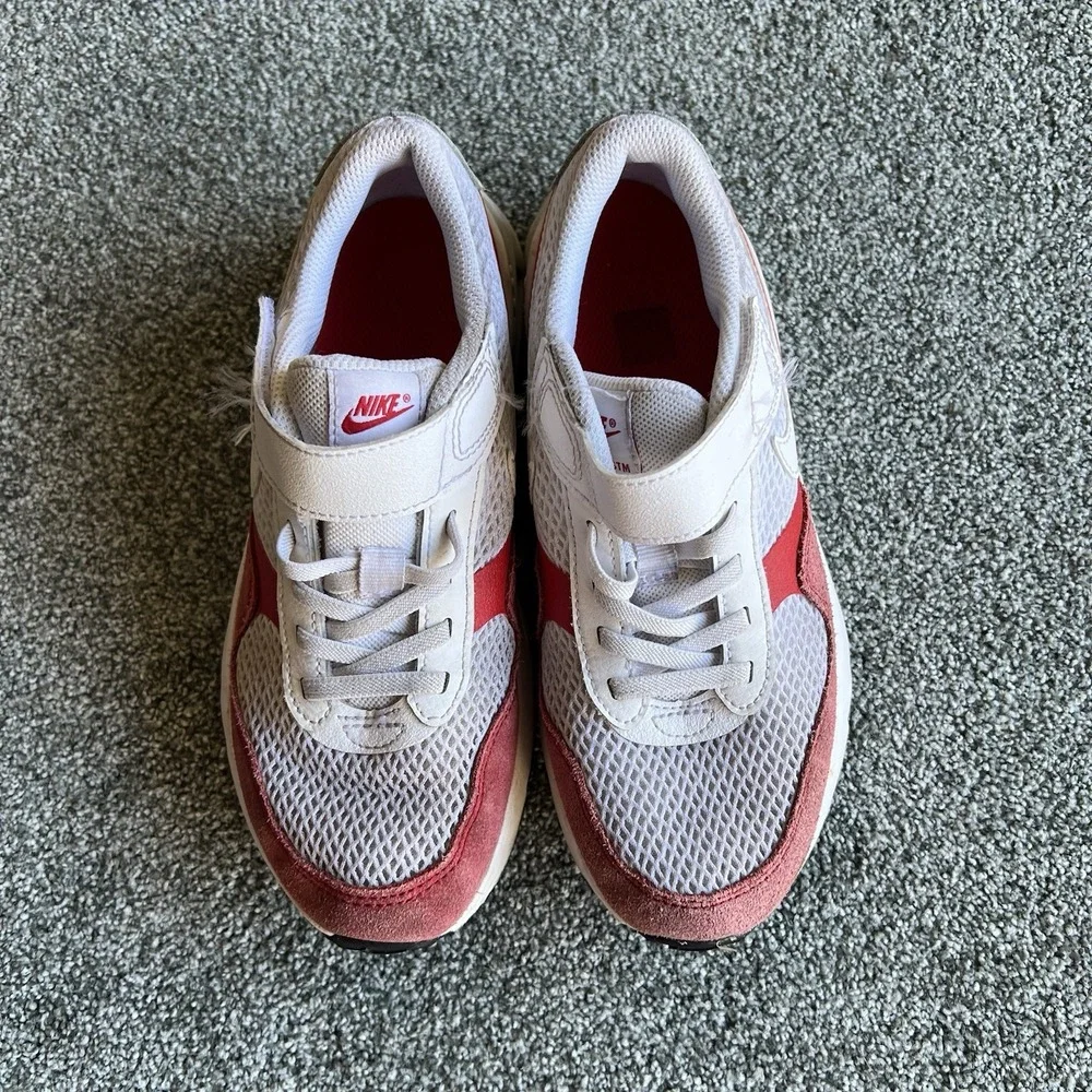 Nike Air Max Excee White Red DQ0285-108 Kids Youth Size 3Y Sneakers Shoes